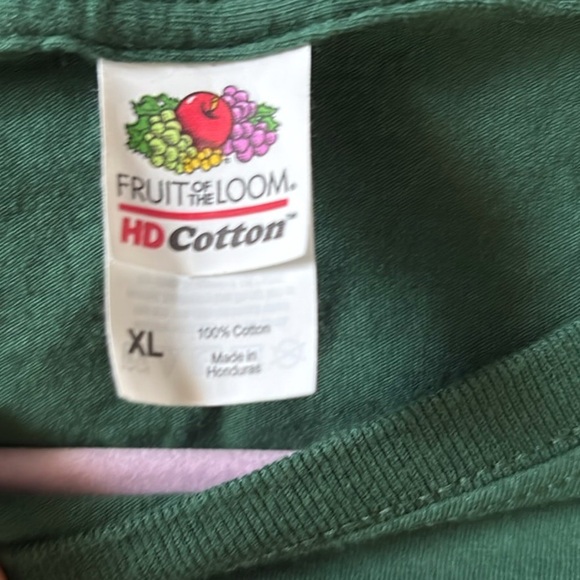 Fruit of the Loom Forest Green Short Sleeve Tee in size XL - Picture 2 of 5